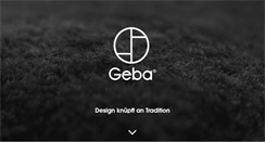 Desktop Screenshot of geba.cc